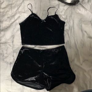 Velvet pajamas